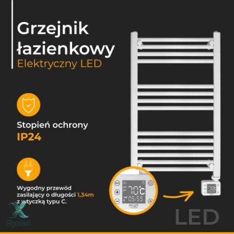 AD 7824 Grzejnik łazienkowy elektryczny led ADLER