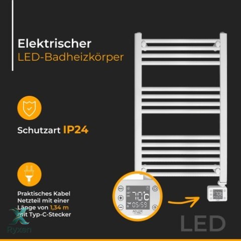 AD 7824 Grzejnik łazienkowy elektryczny led ADLER