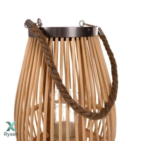 Lampion bambusowy rattanowy Gardlov 24282 RUHHY