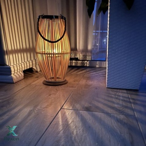 Lampion bambusowy rattanowy Gardlov 24282 RUHHY