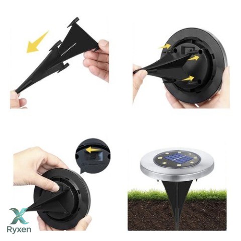 Lampki solarne ogrodowe - 12 szt. Gardlov 24001 GARDLOV