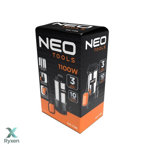Pompa zanurzeniowa do wody brudnej 1100W NEO TOOLS