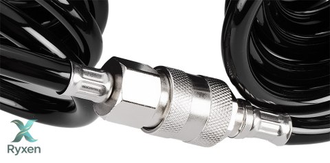 Przewód ciśnieniowy spiralny 6.5 x 10 mm, 15 m, PU NEO TOOLS