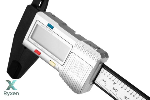 Suwmiarka cyfrowa 150 mm, kompozyt z włókna węglowego Top Tools
