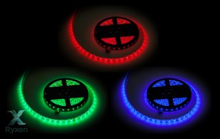 Sznur diodowy 5m Rebel (300x5050 SMD) RGB, wodoodporny , 12V Rebel