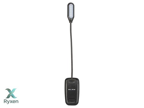 44-162# Lampka biurkowa led lb-18 z klipsem czarna` Blow