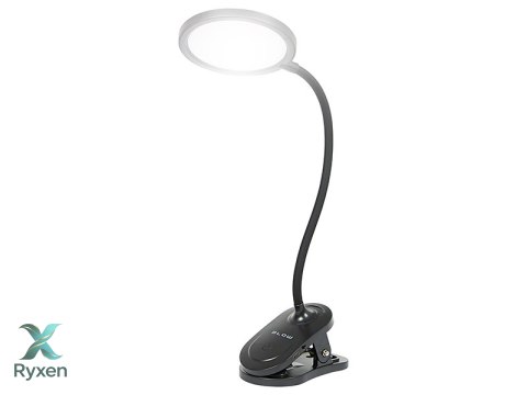 44-165# Lampka biurkowa led lb-20 z klipsem czarna` Blow