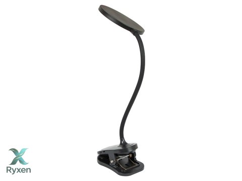 44-165# Lampka biurkowa led lb-20 z klipsem czarna` Blow