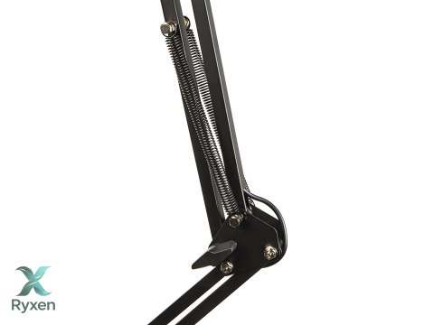 44-166# Lampka biurkowa led lb-21 czarna" podwójna Blow
