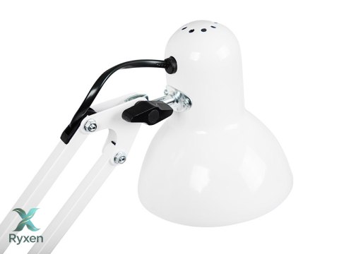 44-167# Lampka biurkowa led lb-22 kreślarska 2w1 e27 biała Blow