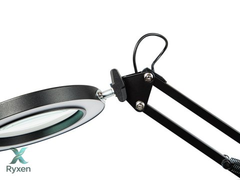 44-169# Lampka biurkowa led lb-23 czarna z lupą" Blow