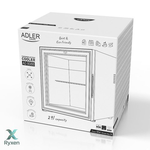 AD 8088 Chłodziarka termoelektryczna - 28 litrów ADLER
