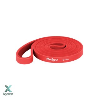 Guma do ćwiczeń lateksowa - Power Band PL-2, czerwona 6-14 kg REBEL ACTIVE Rebel