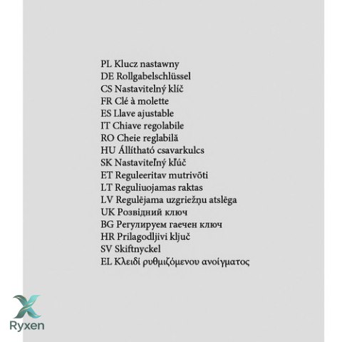 Klucz nastawny Bigstren 24283 BIGSTREN