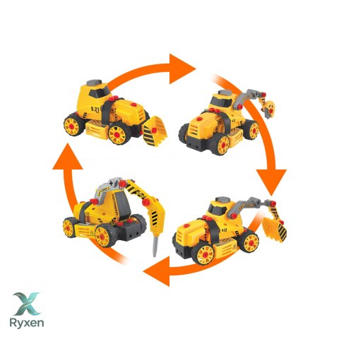 Koparka 4 w 1 dla dzieci NEO TOOLS
