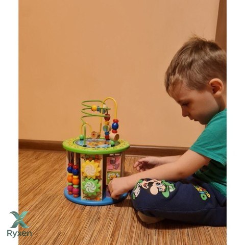 Kostka edukacyjna drewniana Kruzzel 24670 KRUZZEL