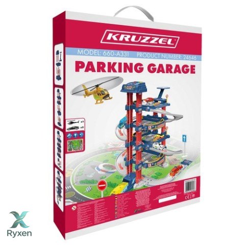 Parking garaż - 4 poziomowy Kruzzel 24646 KRUZZEL