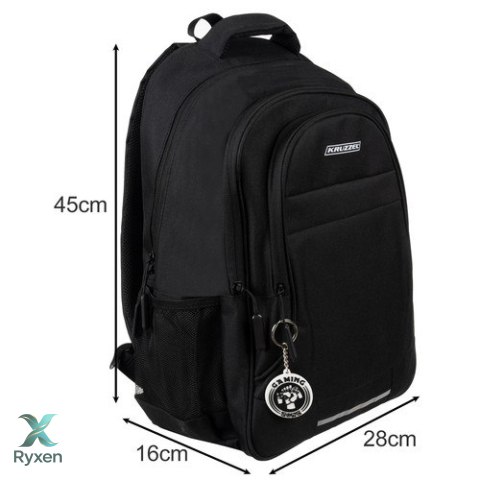 Plecak 22L - czarny Kruzzel 24524 KRUZZEL