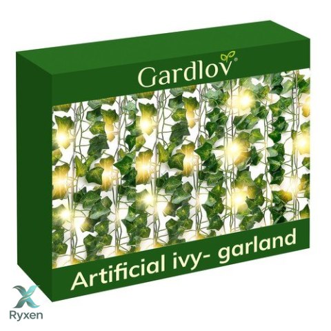 Sztuczny bluszcz + LED Gardlov 24538 GARDLOV