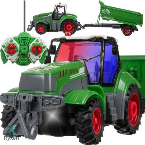 Traktor zdalnie sterowany- ciągnik Kruzzel 24850 KRUZZEL