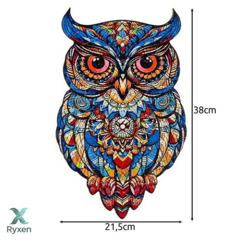 Układanka drewniana- puzzle Kruzzel 24551 KRUZZEL