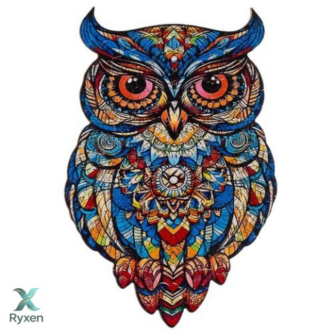 Układanka drewniana- puzzle Kruzzel 24551 KRUZZEL