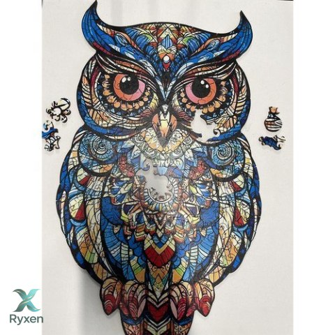 Układanka drewniana- puzzle Kruzzel 24551 KRUZZEL
