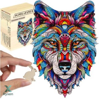 Układanka drewniana- puzzle Kruzzel 24552 KRUZZEL