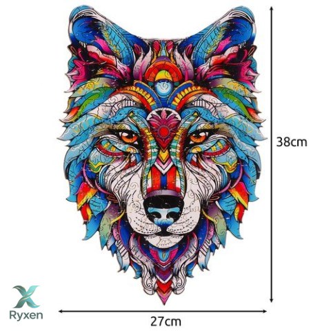 Układanka drewniana- puzzle Kruzzel 24552 KRUZZEL