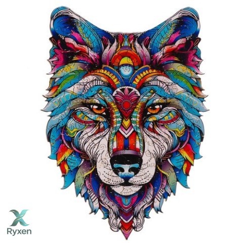 Układanka drewniana- puzzle Kruzzel 24552 KRUZZEL