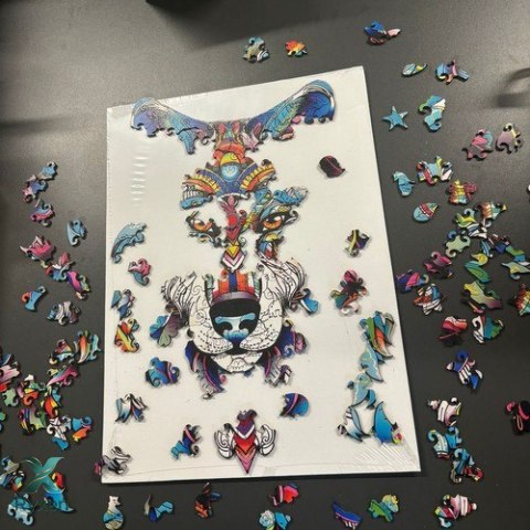 Układanka drewniana- puzzle Kruzzel 24552 KRUZZEL