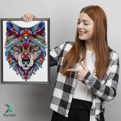Układanka drewniana- puzzle Kruzzel 24552 KRUZZEL