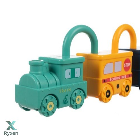 Układanka edukacyjna - samochodzik 24712 KRUZZEL