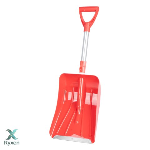 Wysuwana łopata do śniegu odśnieżania z aluminiowym ostrzem 71-91cm amio-04151 AMiO
