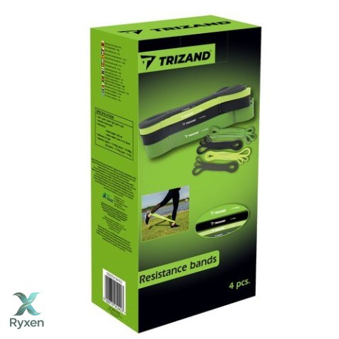 Zestaw gum do ćwiczeń- 4szt. Trizand 24305 TRIZAND