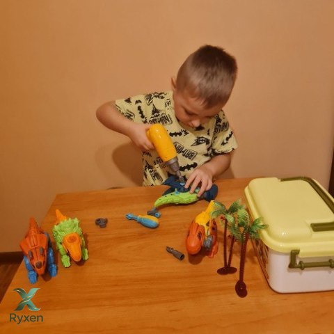 Zestaw konstrukcyjny - dinozaury 24723 KRUZZEL