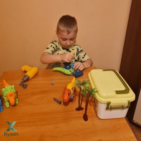 Zestaw konstrukcyjny - dinozaury 24723 KRUZZEL