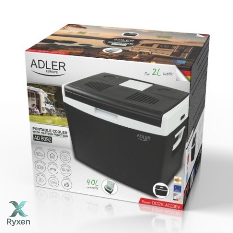 AD 8092 Lodówka turystyczna 40l | zasilanie ac/dc ADLER