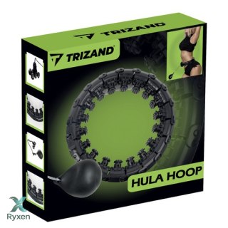 Hula hop z masażerem + obciążnik Trizand 25208 TRIZAND