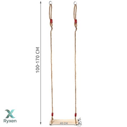 Huśtawka drewniana 23553 KRUZZEL