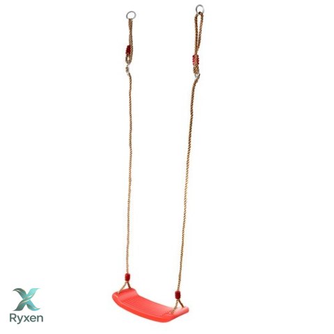 Huśtawka plastikowa - czerwona 23555 KRUZZEL