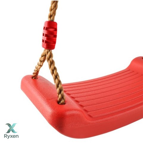 Huśtawka plastikowa - czerwona 23555 KRUZZEL