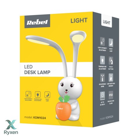 Lampka na biurko królik Rebel