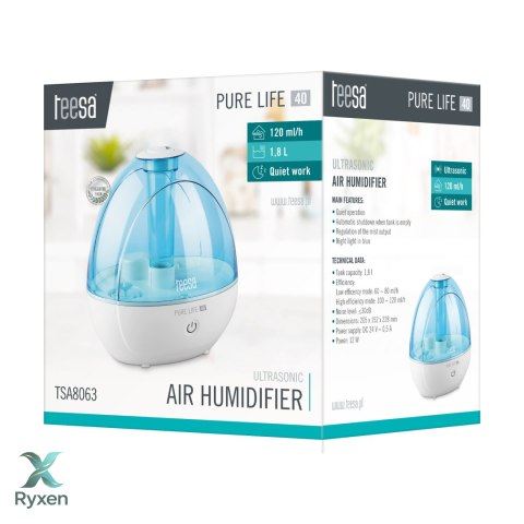 Ultradźwiękowy nawilżacz powietrza TEESA PURE LIFE 40 Teesa