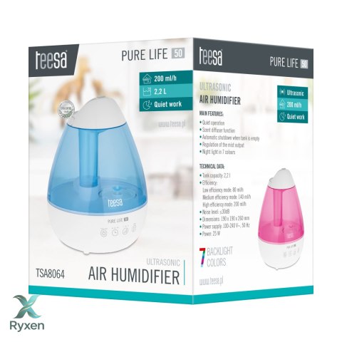 Ultradźwiękowy nawilżacz powietrza TEESA PURE LIFE 50 Teesa