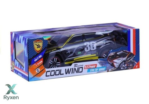 Auto Zdalnie Sterowane Sportowe Pilot R/C Czarne LEAN TOYS