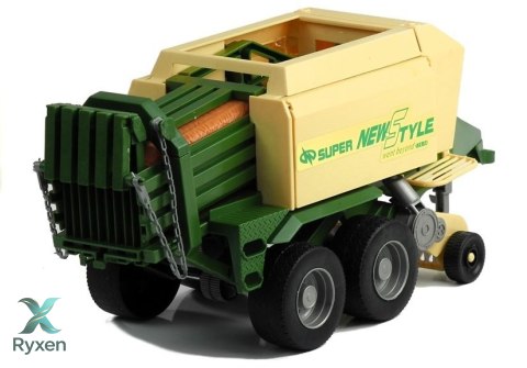 Duży Traktor z Przyczepą Maszyna Rolnicza 65 cm LEAN TOYS