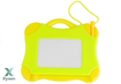 Duży Znikopis Tablica Magnetyczna Stempelki 2w1 LEAN TOYS