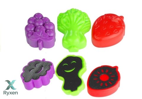 Duży Znikopis Tablica Magnetyczna Stempelki 2w1 LEAN TOYS