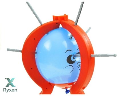 Gra Zręcznościowa Pękające Balony Pałeczki 10 Balonów LEAN TOYS